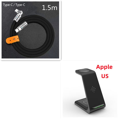 Slim-Stand 3-in-1: Caricatore Wireless Verticale