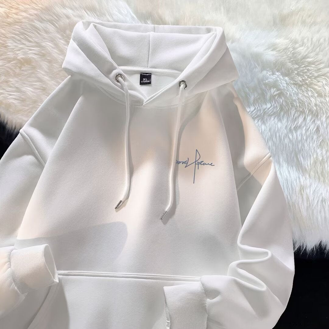 Hoodie Cloud Relax – Felpa con Cappuccio, Taglio Ampio e Stile Essential (M-3XL/5XL-8XL)