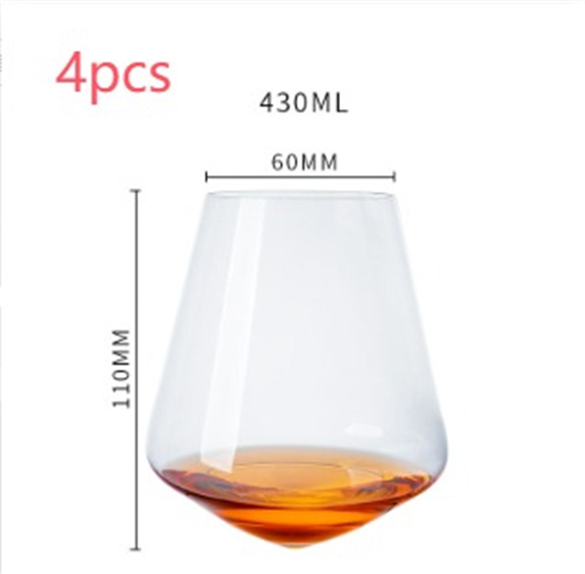 Handmade Crystal Glass – Calice in Cristallo Fatto a Mano