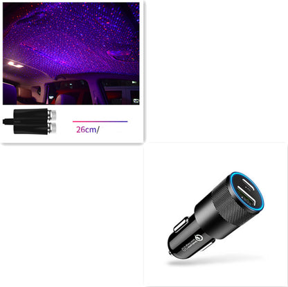 USB Star-Party Light: Atmosfera Auto & Casa