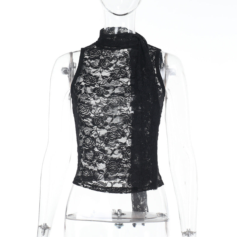 Canotta Jacquard con Nastro (S-L)