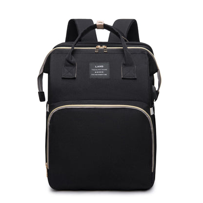 Dream Voyager - Zaino Fasciatoio 2-in-1 con Culla Integrata e Porta USB