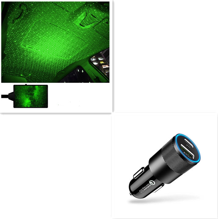 USB Star-Party Light: Atmosfera Auto & Casa