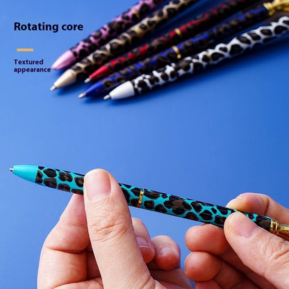 Penna Leopard-Diamond in Metallo
