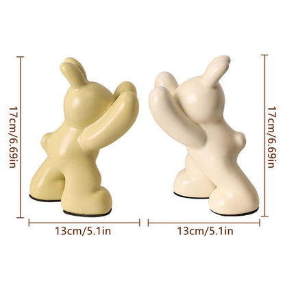 Fermalibri Design Coniglio in Ceramica