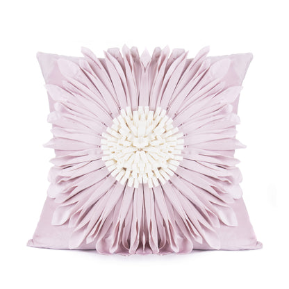 3D Chrysanthemum Velvet – Cuscino in Velluto con Cuciture a Fiore 3D