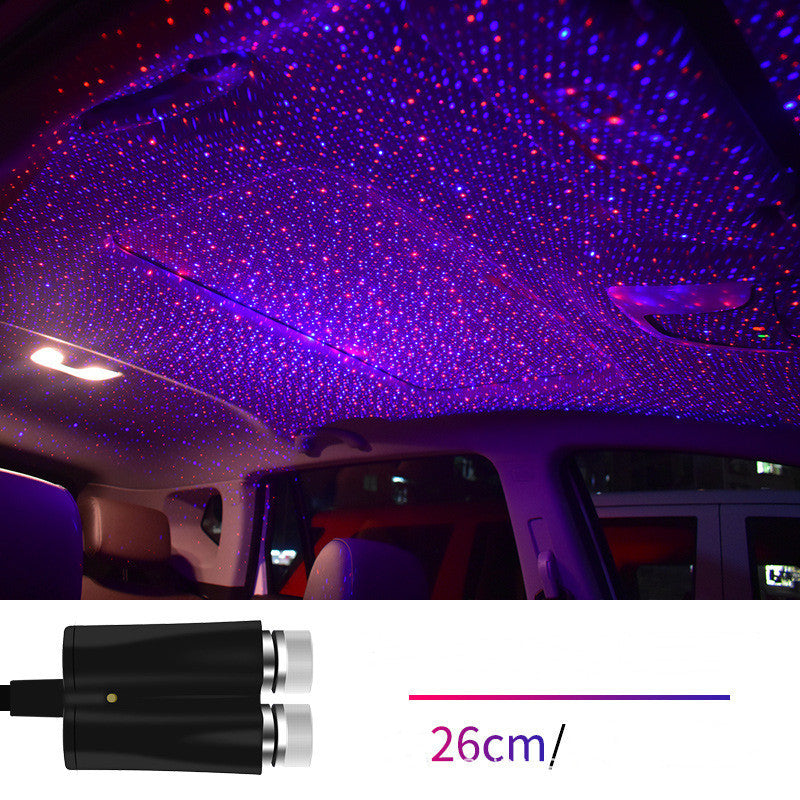 USB Star-Party Light: Atmosfera Auto & Casa