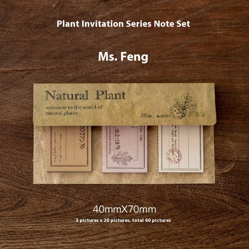 Notebook Vintage Botanical - Fiori e Erba