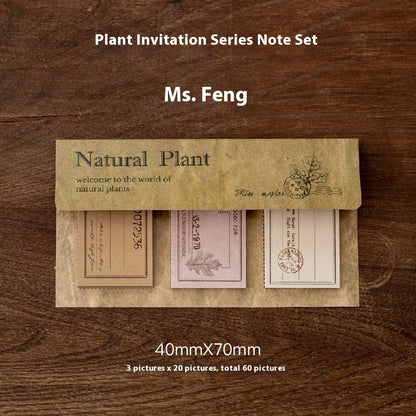 Notebook Vintage Botanical - Fiori e Erba