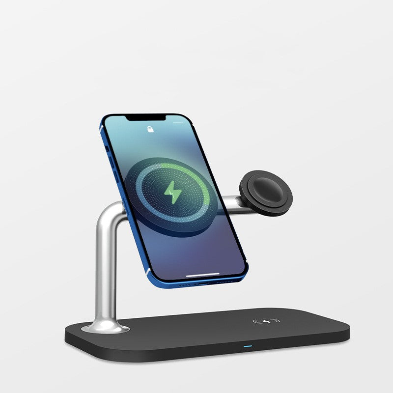Mag-Link 3-in-1: Caricatore Wireless Magnetico