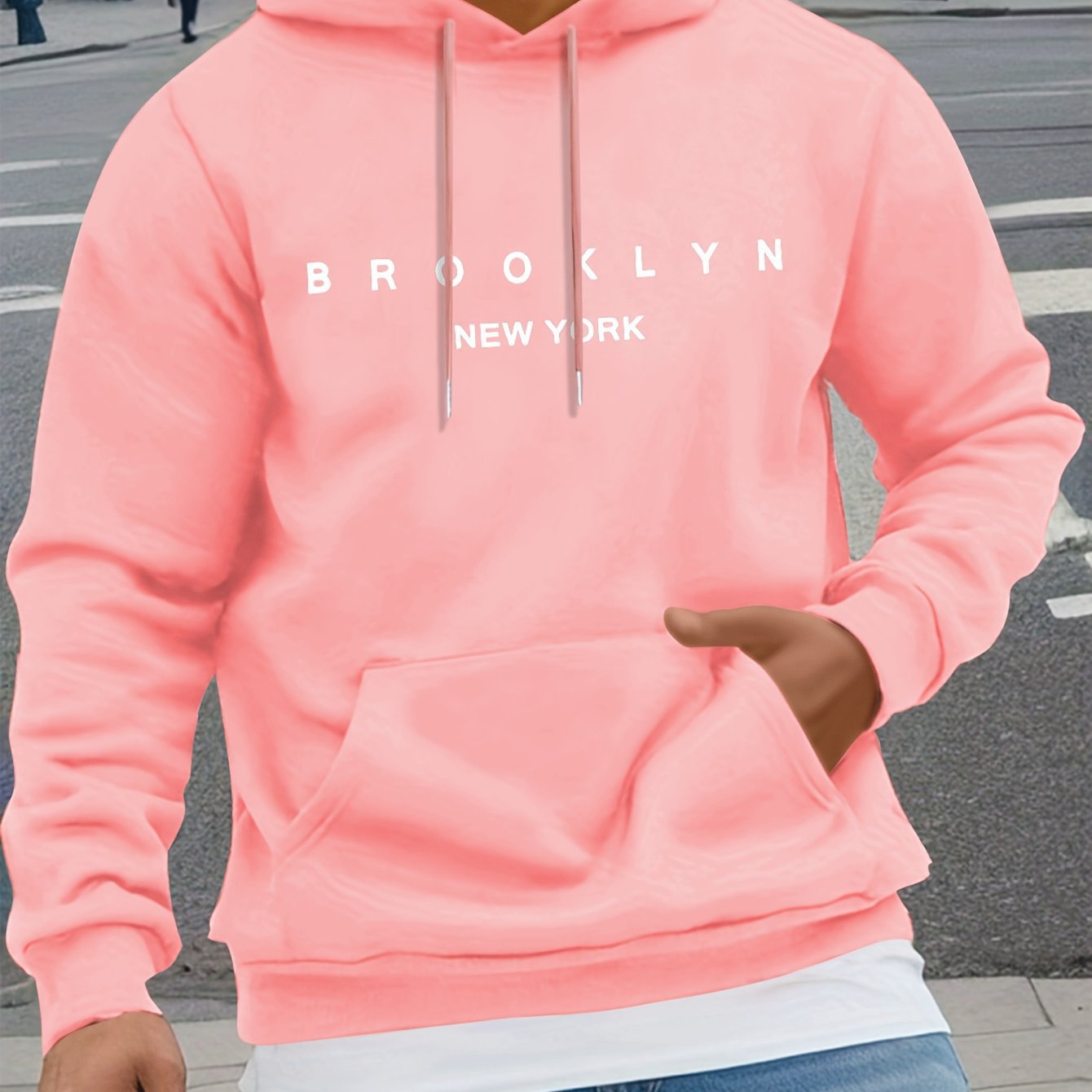 Felpa Brooklyn – Felpa con Cappuccio (S-3XL)