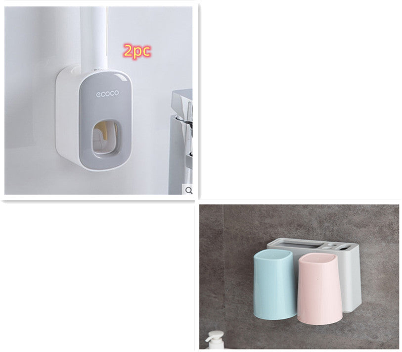 Dispenser Dentifricio Easy-Squeeze a Parete