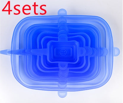 Flex-Silicon Lid Set – Coperchi Estensibili