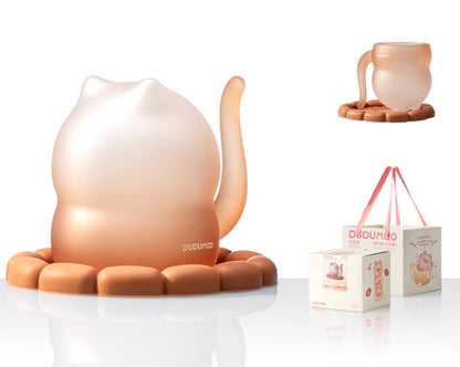 Tazza Gatto Vetro Luxury