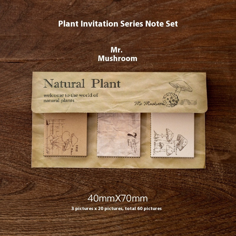 Notebook Vintage Botanical - Fiori e Erba