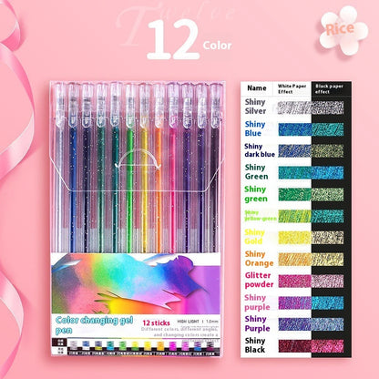 Set Crystal-Gel Fluorescente (Effetto Lucido)