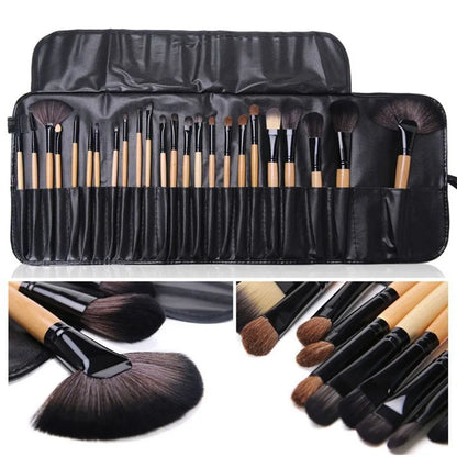 Spazzola di Trucco Set 24 Pennelli