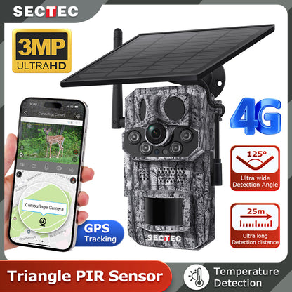 Trail-Cam 4G Smart - Telecamera da Caccia e Rilevamento