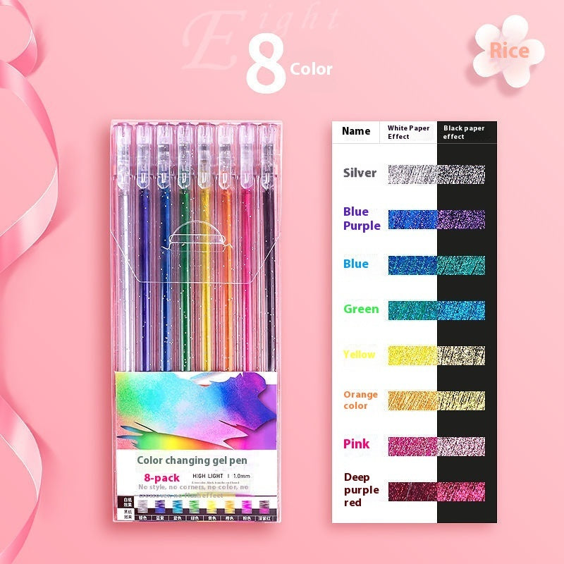 Set Crystal-Gel Fluorescente (Effetto Lucido)