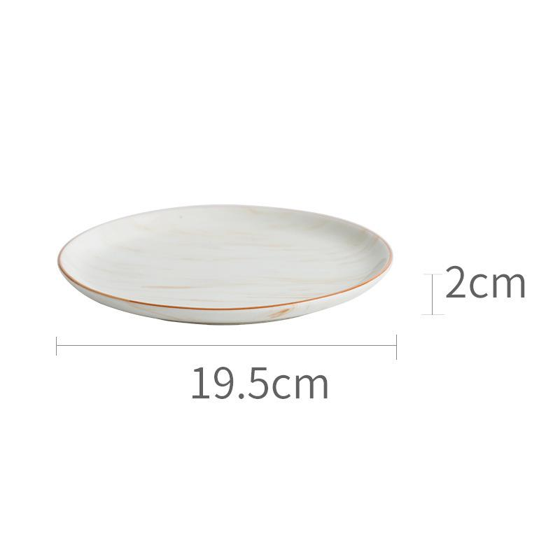 Marble Glaze Collection – Ciotole e Piatti Marmorizzati