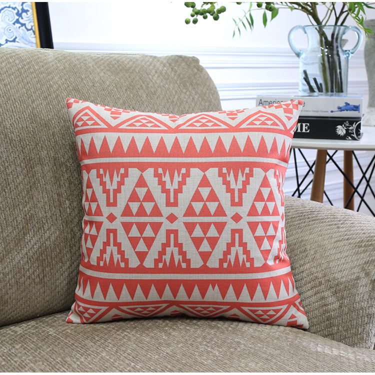 Cuscino Arredo Nordic Color a Trama Geometrica