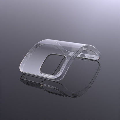 Pure-Crystal TPU: Cover Ultra-Trasparente (Iphone 13 / 14 / 15 / 13 Mini / 13-14-15 Pro /13-14-15 Pro Max / 14-15 Plus)