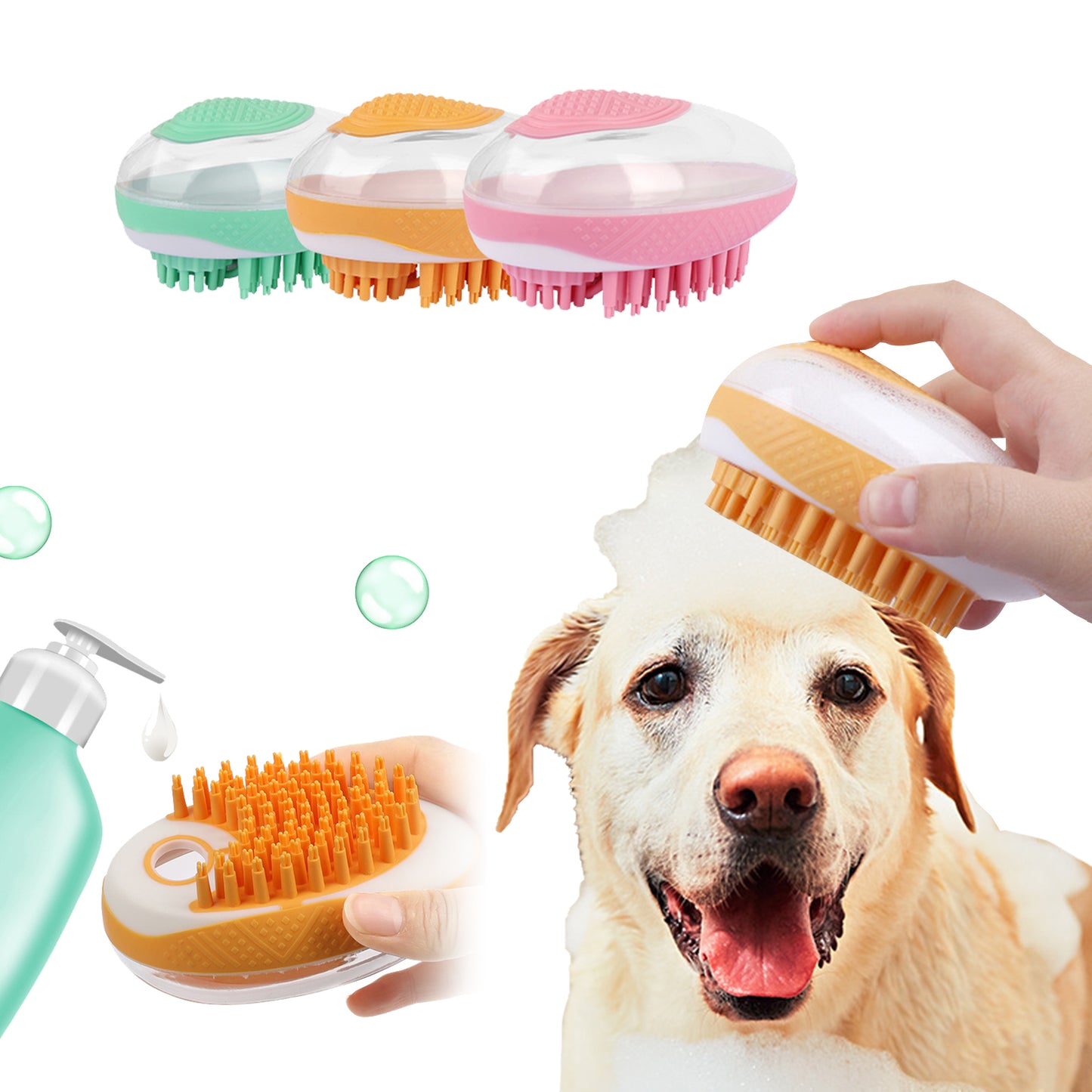 Spazzola per il Bagnetto - BubbleScrub Brush