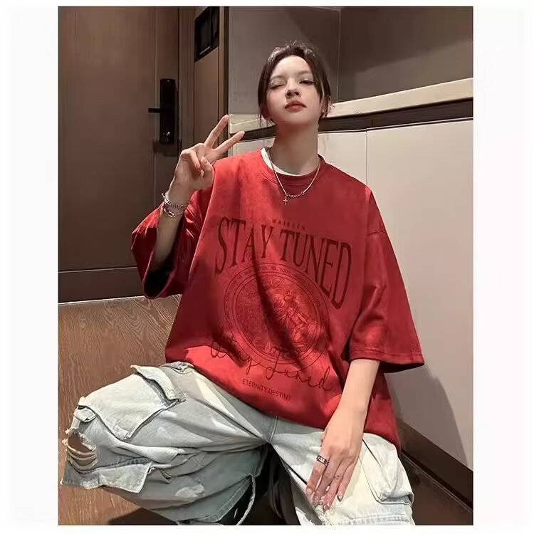 T-Shirt Soft Velvet Summer Tee (M-3XL)