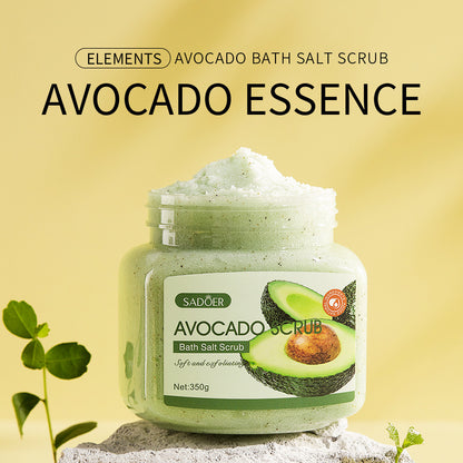 Crema Esfoliante Sale con Burro di Karitè e Frutta
