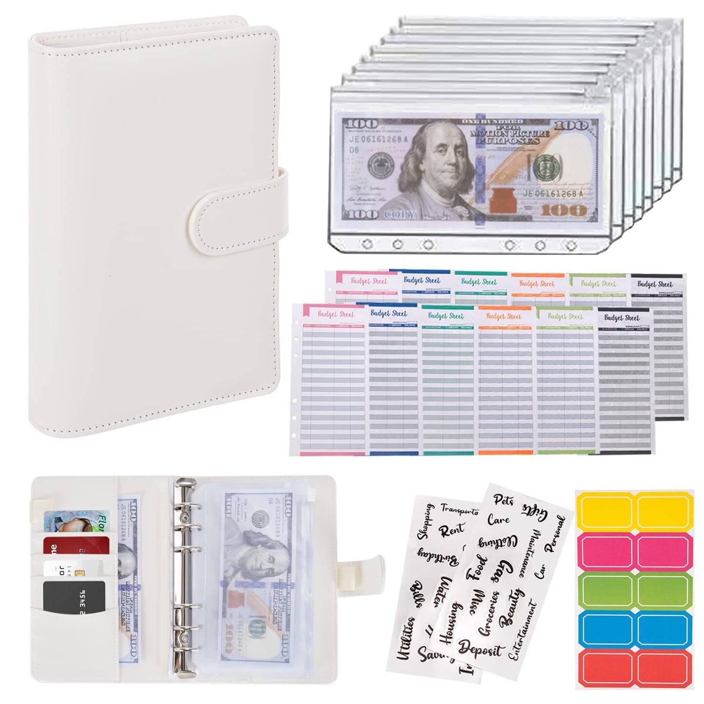 Agenda Journal Macaron in Pelle con Organizer