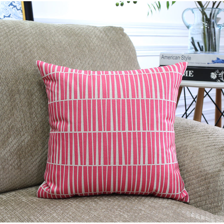 Cuscino Arredo Nordic Color a Trama Geometrica
