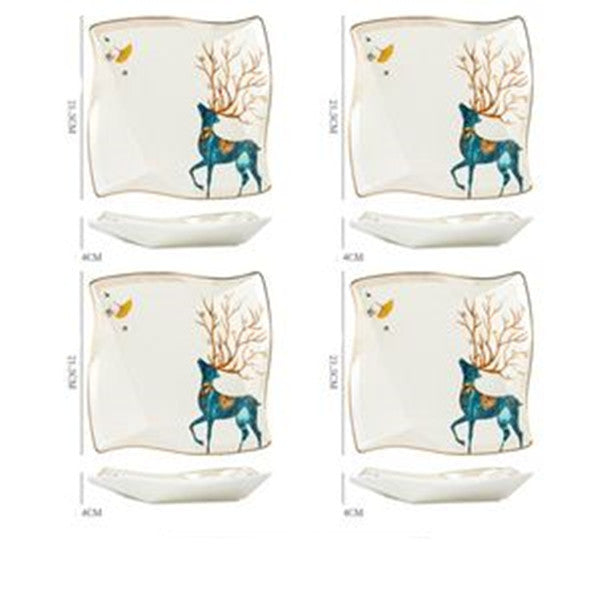 Polka Dot - Set Piatti in Ceramica Vivace