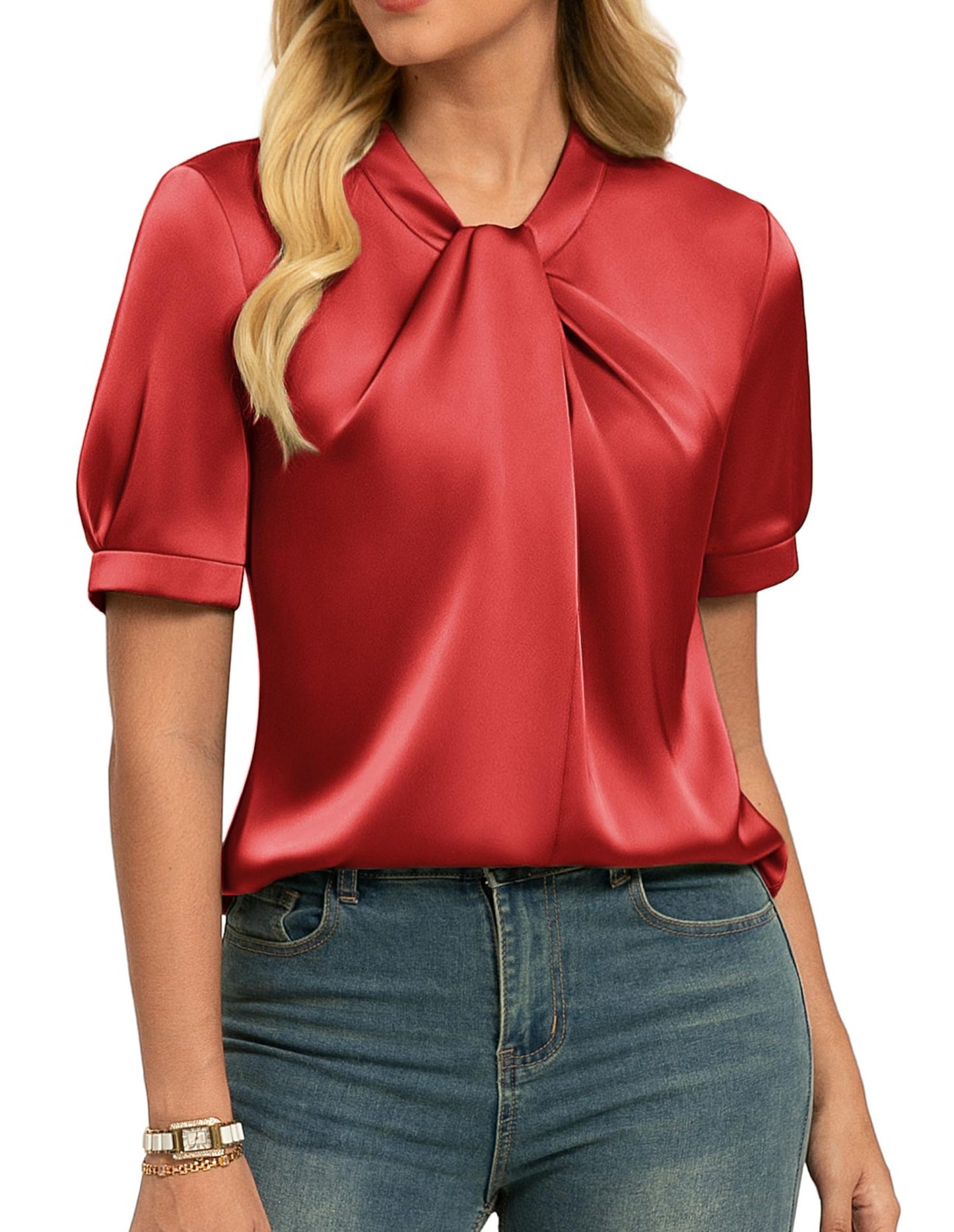Camicia in Raso (S-2XL)