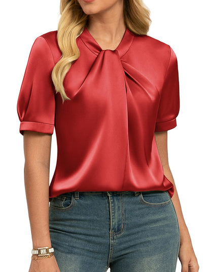 Camicia in Raso (S-2XL)