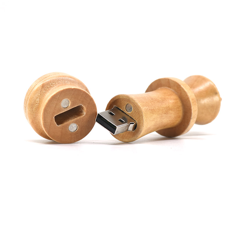 Wooden Chess Flash Drive - Modello Scacchi in Legno (4GB / 8GB / 16GB / 32GB / 64GB)