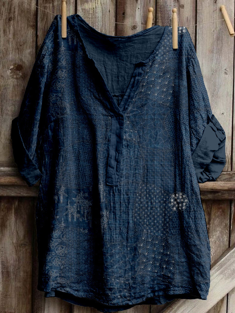 Maglia Casual Ampio Taglie Forti (S-5XL)