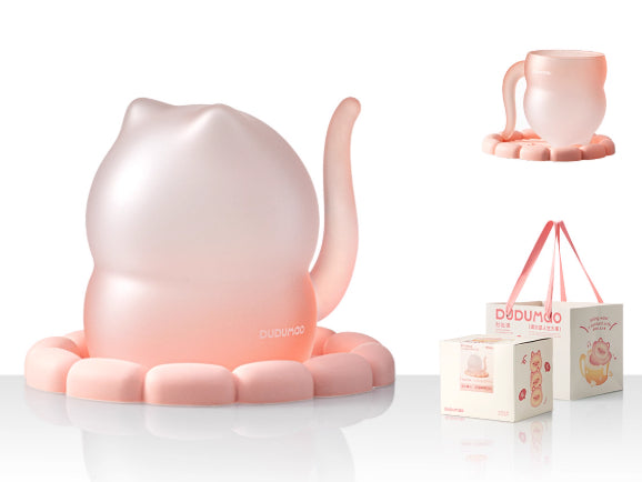 Tazza Gatto Vetro Luxury
