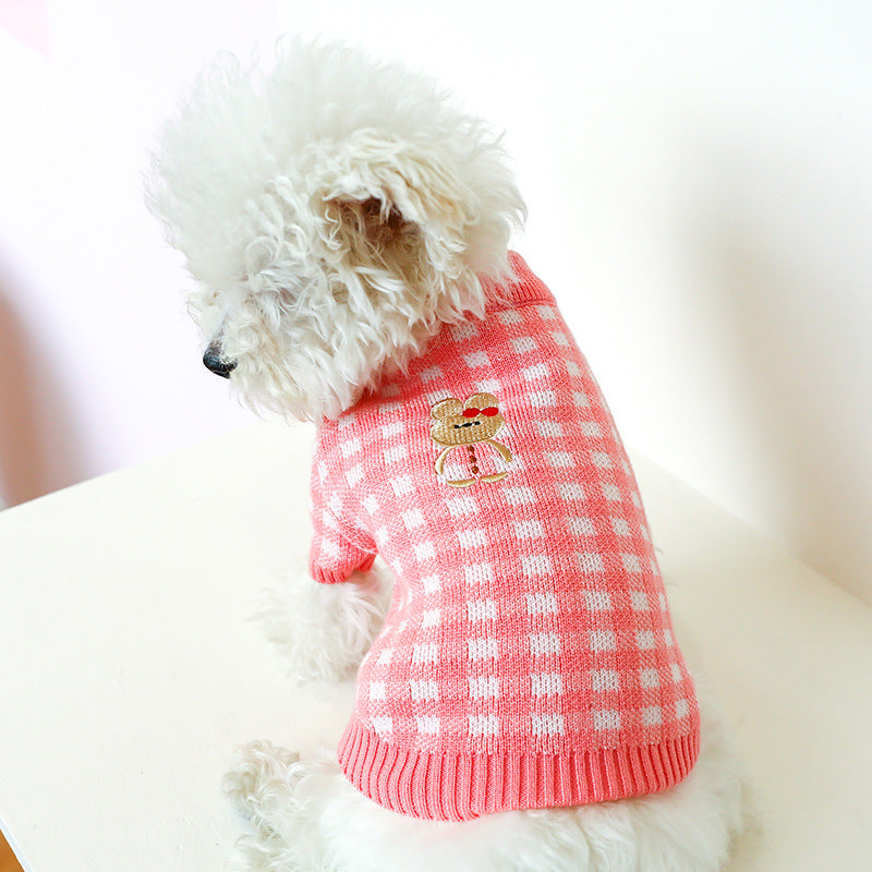 Maglione a Trama Cava con Bowknot Elegante (XS-XL)