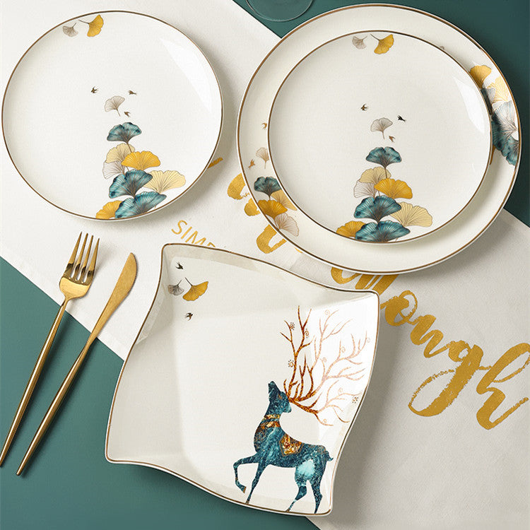 Polka Dot - Set Piatti in Ceramica Vivace