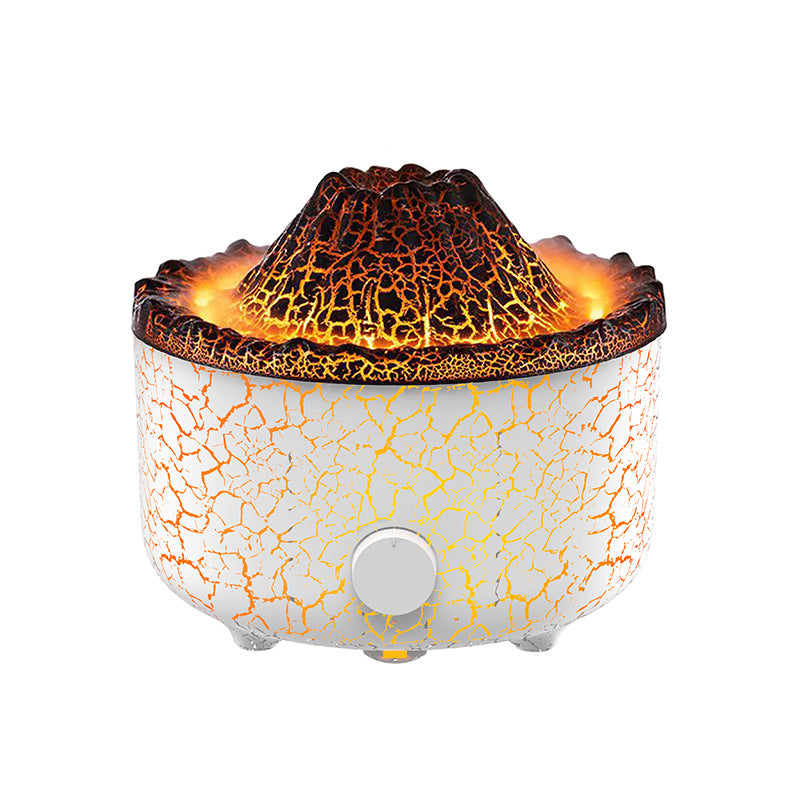Vulkano Aura - Diffusore di Oli Essenziali a Effetto Fiamma e Fumo
