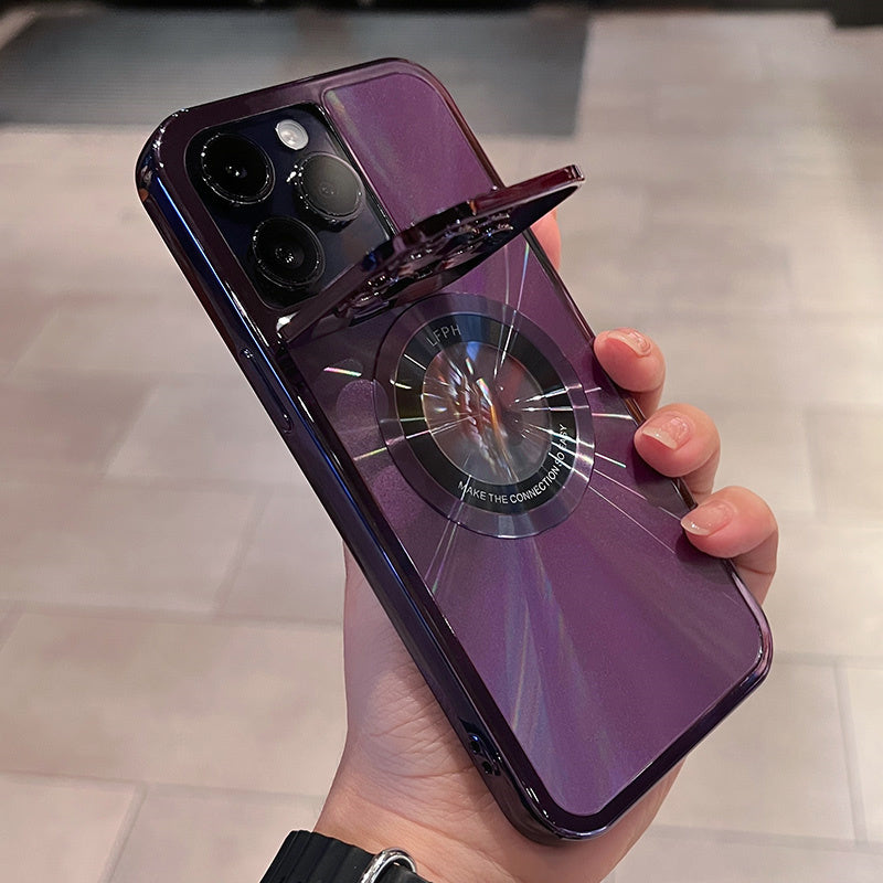 Mag-Lens CD-Luxury: Cover con Supporto Invisibile (Iphone 13/14/Pro/Pro Max)