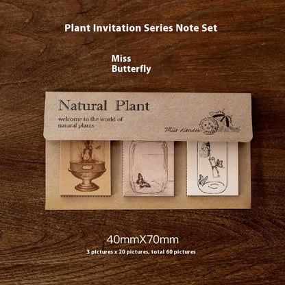 Notebook Vintage Botanical - Fiori e Erba
