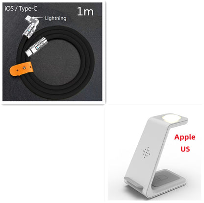 Slim-Stand 3-in-1: Caricatore Wireless Verticale