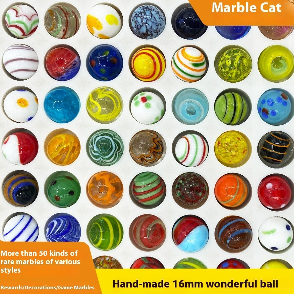 MarbleGem - Sfere in Vetro Artigianali 16mm