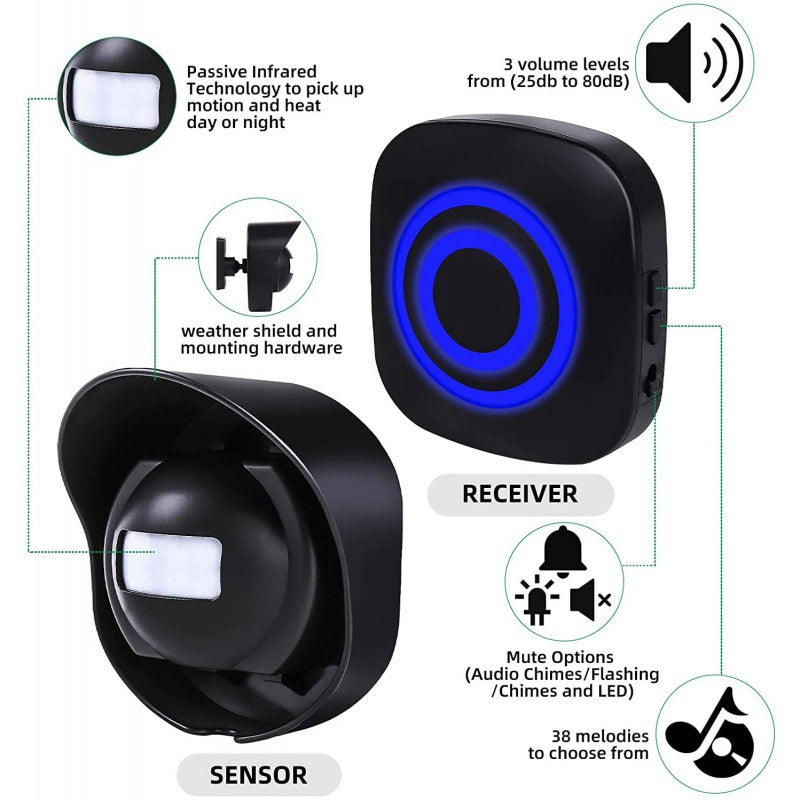 Campanello Wireless Outdoor Waterproof