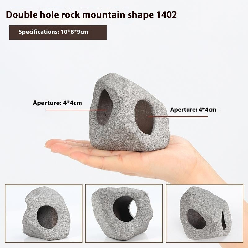 CichlidStone - Set Rifugi in Ceramica Naturale