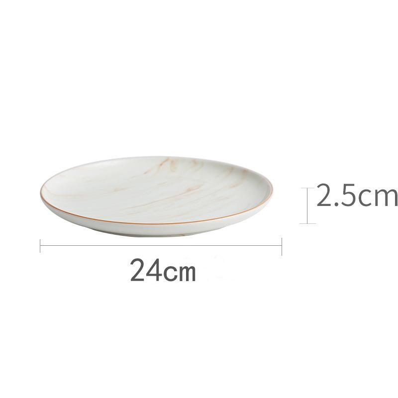 Marble Glaze Collection – Ciotole e Piatti Marmorizzati