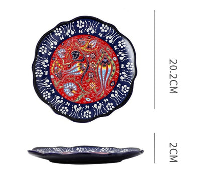 Piatti in Ceramica Sottosmalto - Boho Style