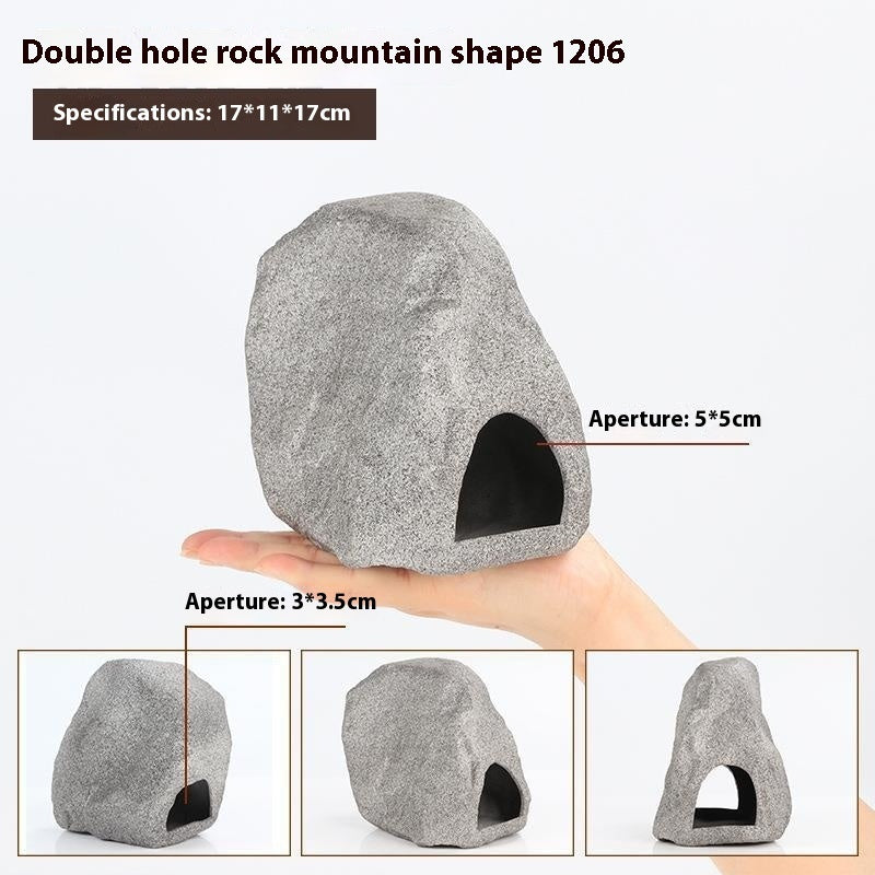 CichlidStone - Set Rifugi in Ceramica Naturale