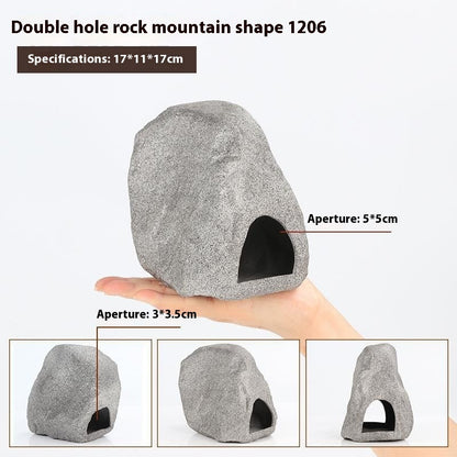 CichlidStone - Set Rifugi in Ceramica Naturale
